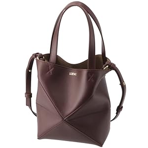 LOEWE 　パズルフォルドトートミニ　ロエベ　パズルトートミニ パズルフォルドトート ミニ（シャイニーカーフ） ベージュ - LOEWE